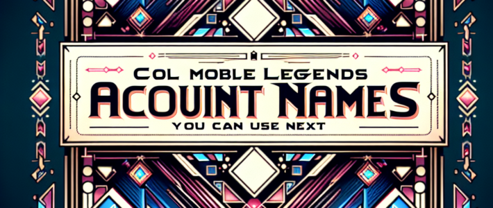 Nama Akun Mobile Legend Keren yang Bisa Kamu Gunakan Selanjutnya Nama Akun Mobile Legend Keren yang Bisa Kamu Gunakan Selanjutnya
