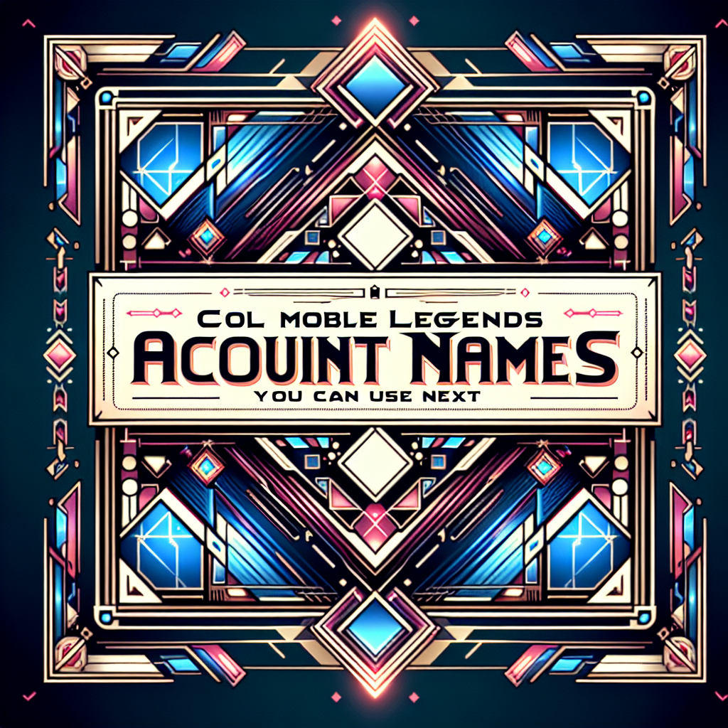 Nama Akun Mobile Legend Keren yang Bisa Kamu Gunakan Selanjutnya
