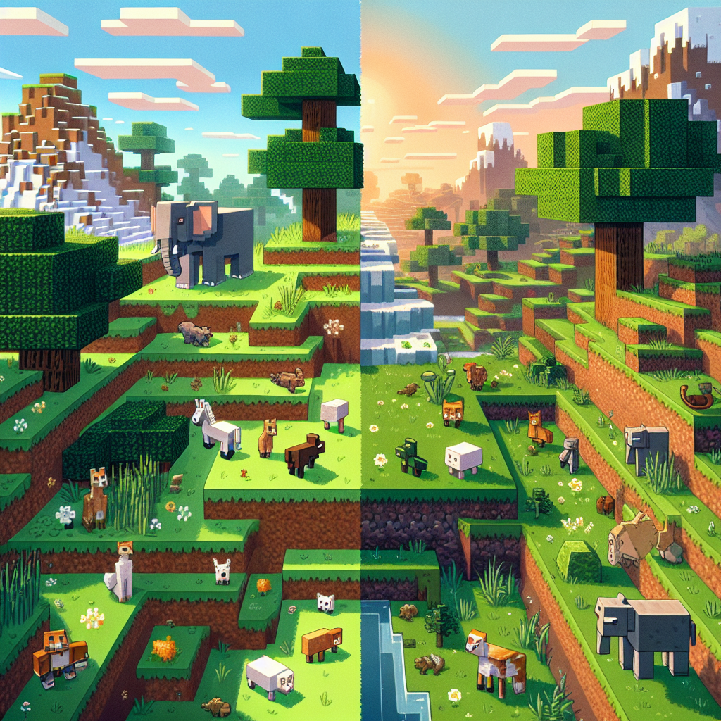 Perbedaan Minecraft Java dan Bedrock: Panduan Lengkap untuk Pemain